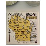 Vintage Collection: Sibley House Glass and Assorted Ceramic Tiles