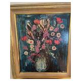 Pair of Framed Still Life Artworks Including Pierre MAS