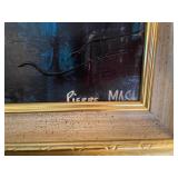 Pair of Framed Still Life Artworks Including Pierre MAS
