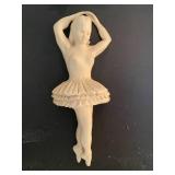 Pair of 1953 Ballet Dancer Plaques by Freedman-Mathews Corp Milwaukee WI