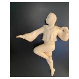 Pair of 1953 Ballet Dancer Plaques by Freedman-Mathews Corp Milwaukee WI