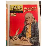 Collection of 8 Vintage Comic Books - Classics Illustrated, Dennis the Menace, Richie Rich and More