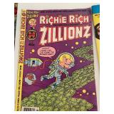 Collection of 8 Vintage Comic Books - Classics Illustrated, Dennis the Menace, Richie Rich and More