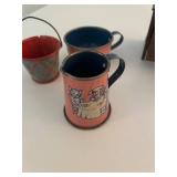 Vintage Doll Parts and Miniature Doll Furniture Collection