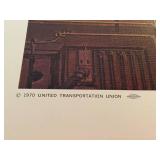 Large Collection of 1970 United Transportation Union Prints