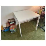 White IKEA MELLTORP Dining Table