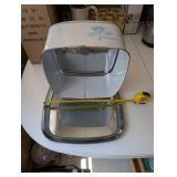 Vintage Metal Cake Tin with Floral Design