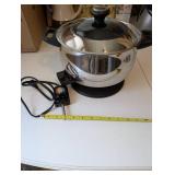 Electric Multi-Purpose Cooker with Temperature Control