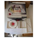 Prodyne Salad-On-Ice Bowl and Genius Onion and Vegetable Cutter Set