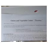 Prodyne Salad-On-Ice Bowl and Genius Onion and Vegetable Cutter Set