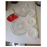 Collection of Glass and Ceramic Serving Dishes