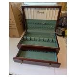 Vintage Community Silverware Wooden Storage Box