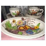 Collection of Vintage Vernon Kilns and Alfred Meakin Dinnerware