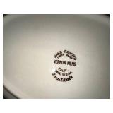 Collection of Vintage Vernon Kilns and Alfred Meakin Dinnerware