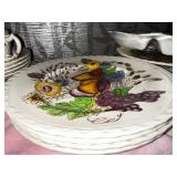 Collection of Vintage Vernon Kilns and Alfred Meakin Dinnerware