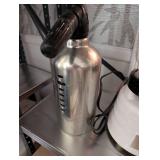 Vintage Osterizer Blender and Metal Soda Siphon