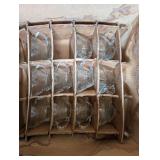 Vintage 27-Piece Anchor Hocking Glass Punch Bowl Set