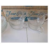 Vintage Homestead Snack Set - 4 Plates & 4 Cups in Original Boxes