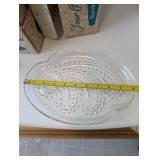 Vintage Homestead Snack Set - 4 Plates & 4 Cups in Original Boxes