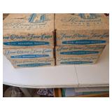 Vintage Homestead Snack Set - 4 Plates & 4 Cups in Original Boxes