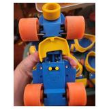 Set of 3 Pairs Adjustable Fisher-Price Roller Skates