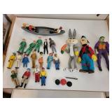 Collection of Vintage Action Figures and Characters - Star Wars and More!