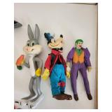 Collection of Vintage Action Figures and Characters - Star Wars and More!