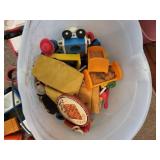 Collection of Vintage Fisher Price Toys and Accessories