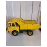 Vintage Tonka Metal Dump Truck and Forklift Toy Set