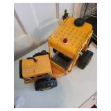 Vintage Tonka Metal Dump Truck and Forklift Toy Set