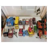 Collection of Vintage Tonka and Tootsietoy Die-Cast Vehicles