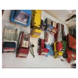 Collection of Vintage Tonka and Tootsietoy Die-Cast Vehicles