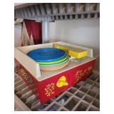 Collection of Vintage Fisher-Price Toys Including Pull and Play Sets