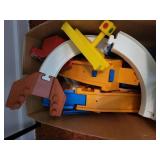 Vintage Fisher Price Play Family Airport and Accessories