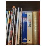 Extensive Collection of Cookbooks and Home Improvement Guides