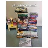 TAKE WHAT YOU WANT! Collection of Assorted Jigsaw Puzzles with Classic Models