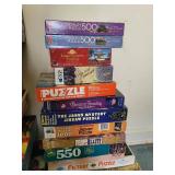 TAKE WHAT YOU WANT! Collection of Assorted Jigsaw Puzzles with Classic Models