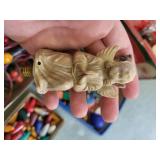 Vintage Assorted Christmas Light Bulbs and Vintage Twinkling 3 Bell Cluster Set