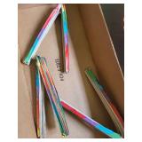 Collection of Vintage Accordion Paper Decorations including German Foil