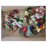 Assorted Vintage Holiday Decorations Inclusive of Christmas and Halloween