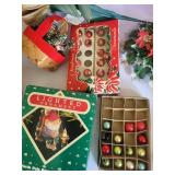 Assorted Vintage Holiday Decorations Inclusive of Christmas and Halloween