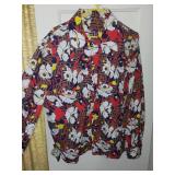 Collection of 4 Patterned Long-Sleeve and Short-Sleeve Shirts