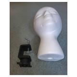 Collection of 3 Hairpieces with Accessories and Styrofoam Head