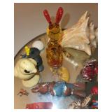 Assorted Miniature Animal Figurines and Decorative Items Collection