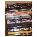 Collection of Assorted DVDs Including Movies and Series