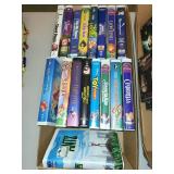 Collection of 17 Disney and Classic VHS Tapes