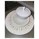 Vintage Midcentury Porcelain and Glass Dishware Collection