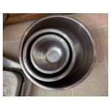 Collection of Kitchen Cookware: Pots, Pans, and Grater Set