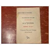 Vintage RCA Victor Record Changer Model 45-J-3