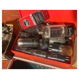 Vintage Collection of Various Electronic Tubes and Sonar Tuner